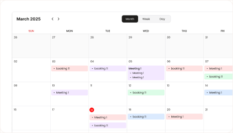 Calendar View
