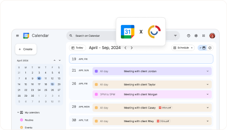Google Calendar Integration